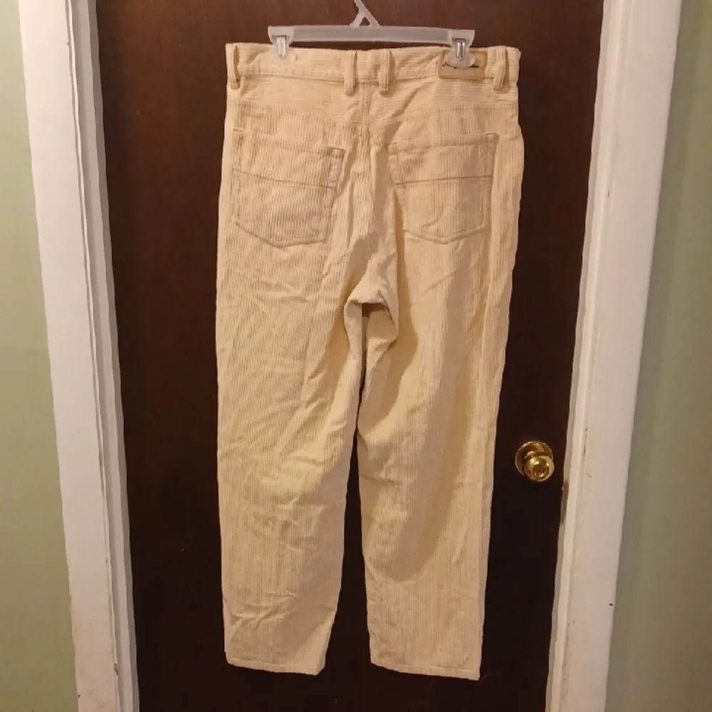 Tommy Bahama Indigo Palms Men's Casual Corduroy Pants in Cream Size 34x30
